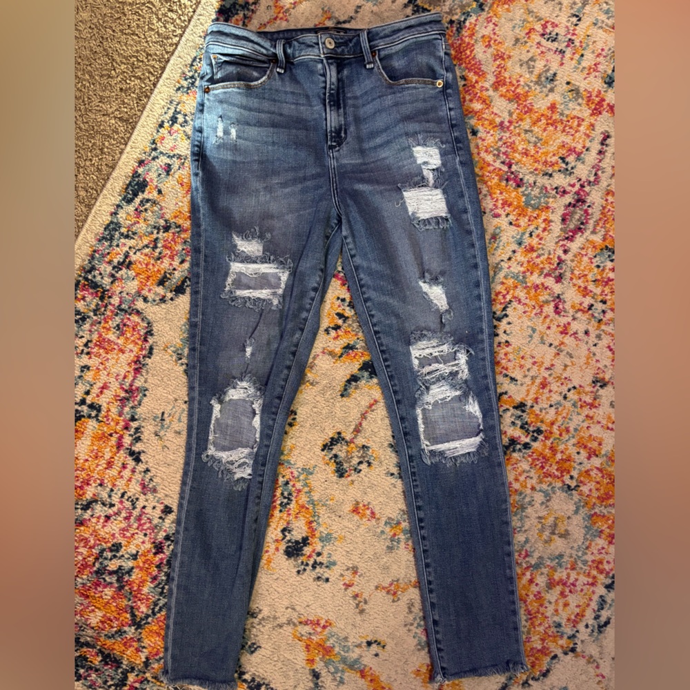Abercrombie skinny curve jeans